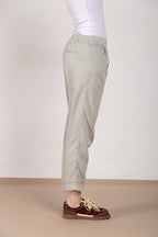 Easy Jogger Hose Chino Damen aus Stretch-Sweatstoff relaxed fit