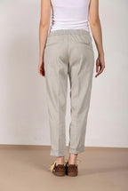 Easy Jogger Hose Chino Damen aus Stretch-Sweatstoff relaxed fit
