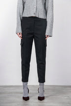 Chile Jogger Damen-Cargohose aus Wolle mit relaxed fit