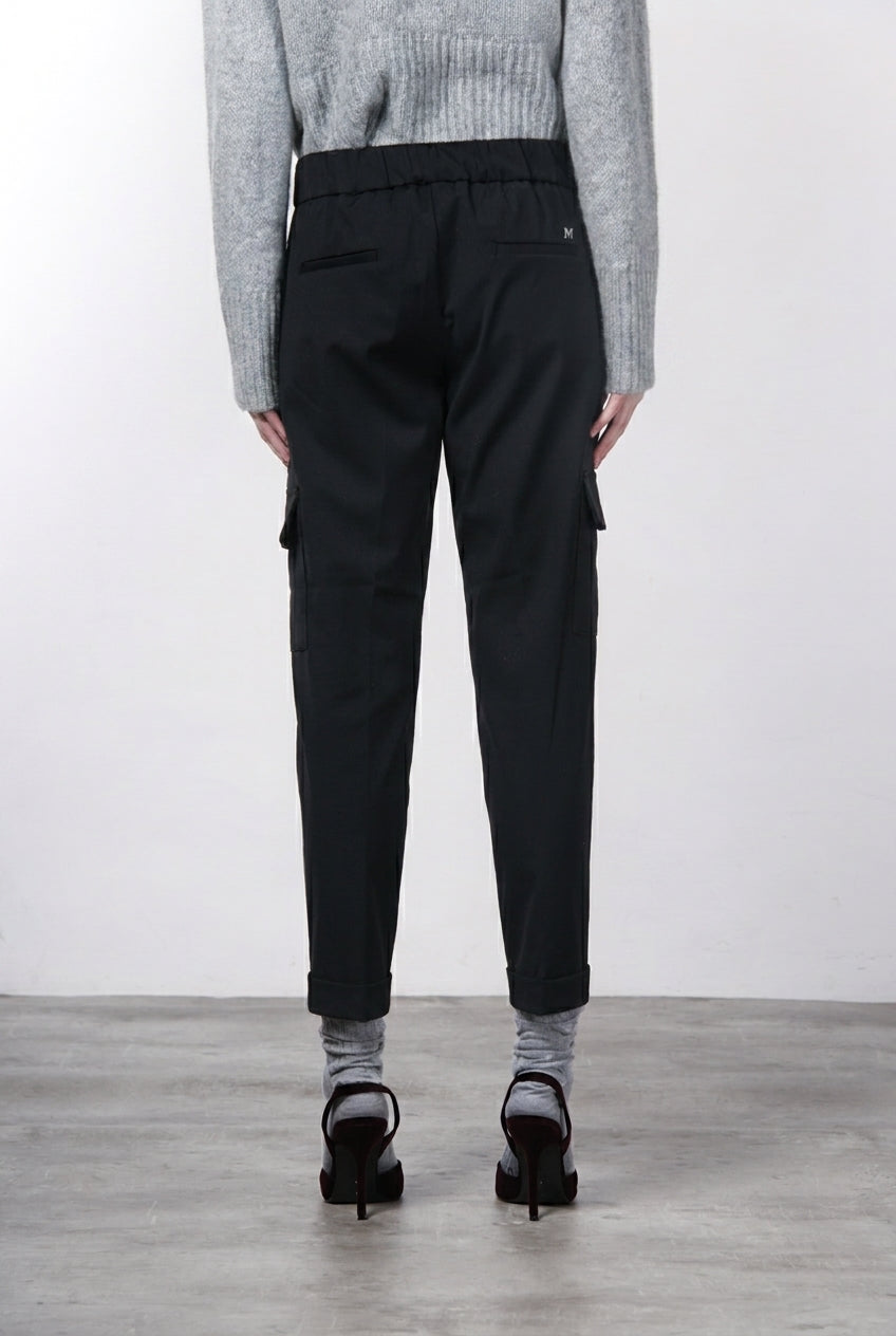 Chile Jogger Damen-Cargohose aus Wolle mit relaxed fit