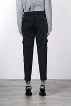 Chile Jogger Damen-Cargohose aus Wolle mit relaxed fit