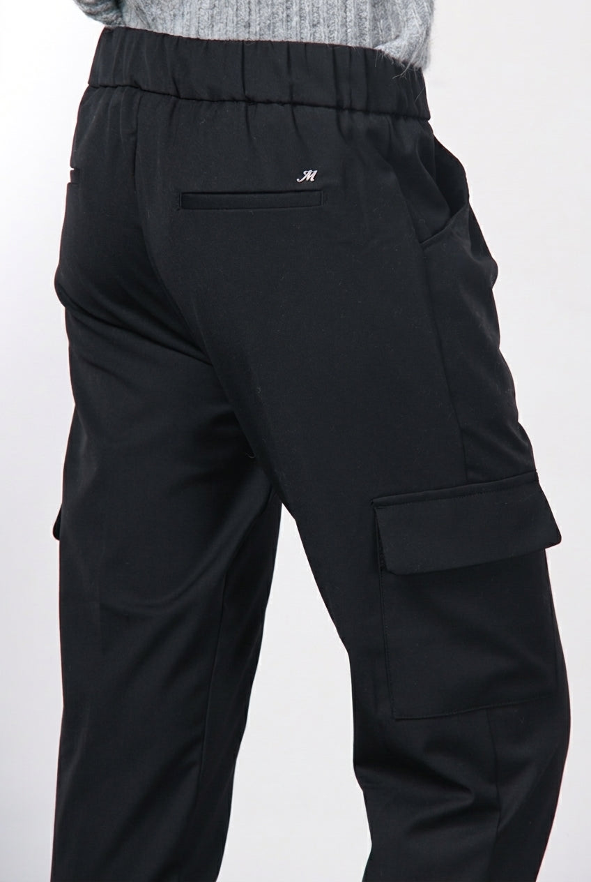 Chile Jogger Damen-Cargohose aus Wolle mit relaxed fit