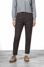 New York Jogger pantalone chino donna in twill stretch relaxed fit