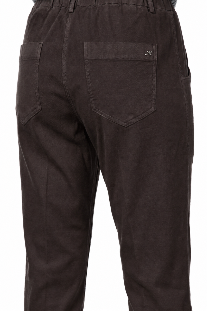 New York Jogger pantalone chino donna in twill stretch relaxed fit
