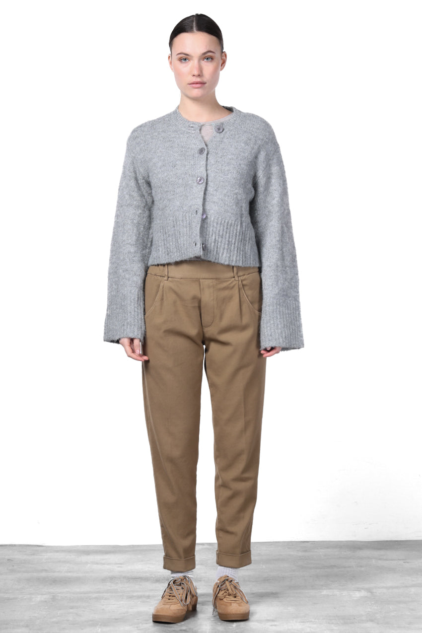 New York Jogger Chinohose für Damen aus Stretch-Twill mit relaxed fit