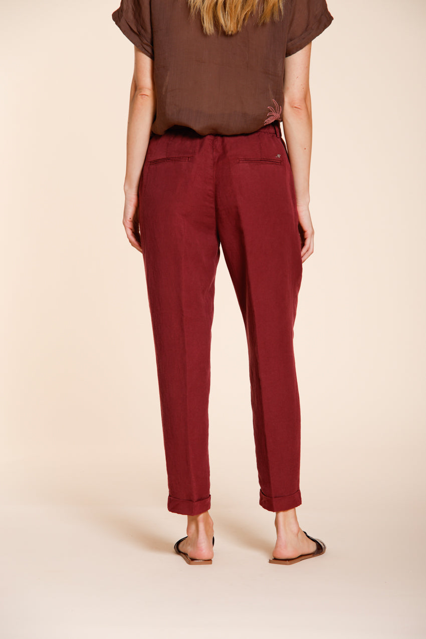Linda Summer Hose Chino Damen aus Canvas relaxed fit