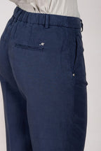 Linda Summer Hose Chino Damen aus Canvas relaxed fit