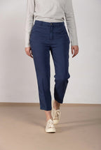 Linda Summer Hose Chino Damen aus Canvas relaxed fit