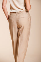 Linda Summer pantalone chino donna in canvas relaxed fit