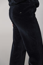 Easy Straight chinohose damen aus Jersey Chenille straight fit