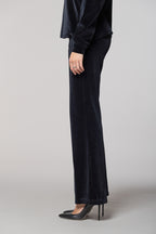 Easy Straight chinohose damen aus Jersey Chenille straight fit