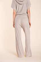 Easy Straight Hose Chino Jogger Damen aus Frottee-Jersey straight fit