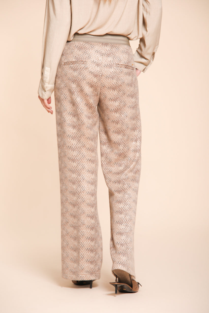 Foto 5 Easy Straight Elax pantalone chino donna in jersey lurex straight fit