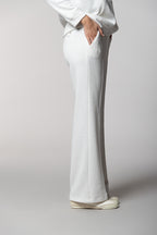 Easy Straight Damen-Chinohose aus Jersey mit Lurex straight fit