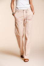 New York Straight Hose Chino Damen aus Twill aus Baumwolle und Leinen straight fit