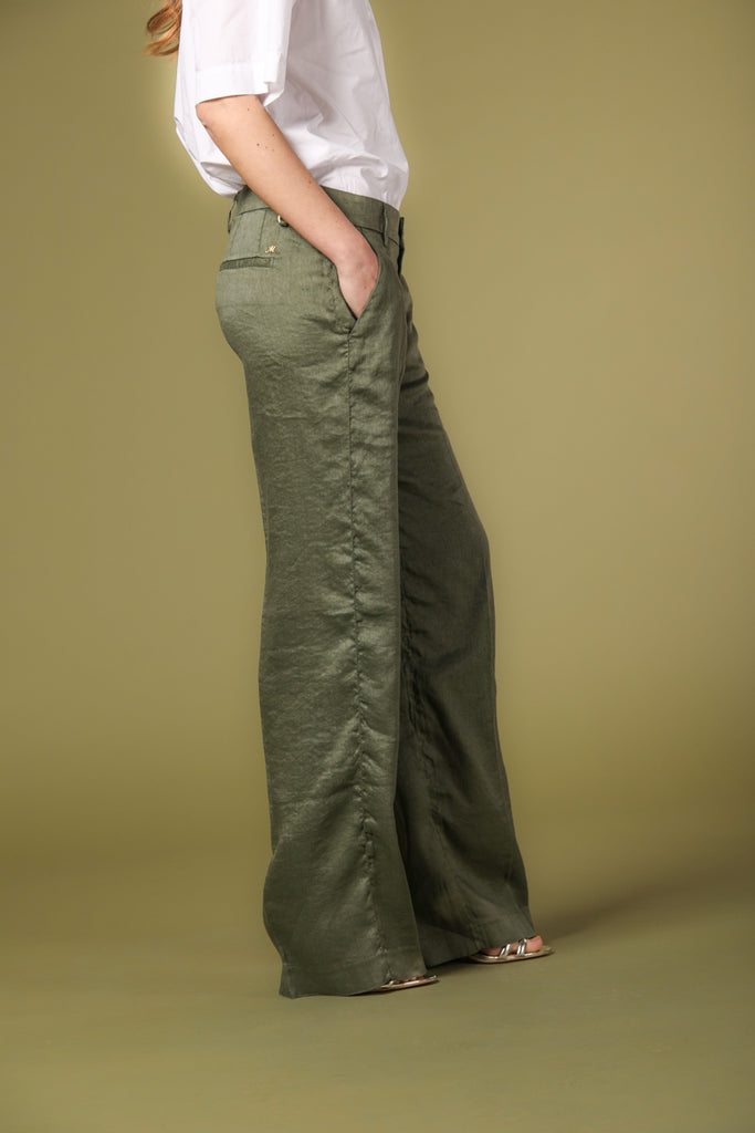 Bild 3 von Damen-Chinohose, Modell New York Straight, in Grün von Mason's