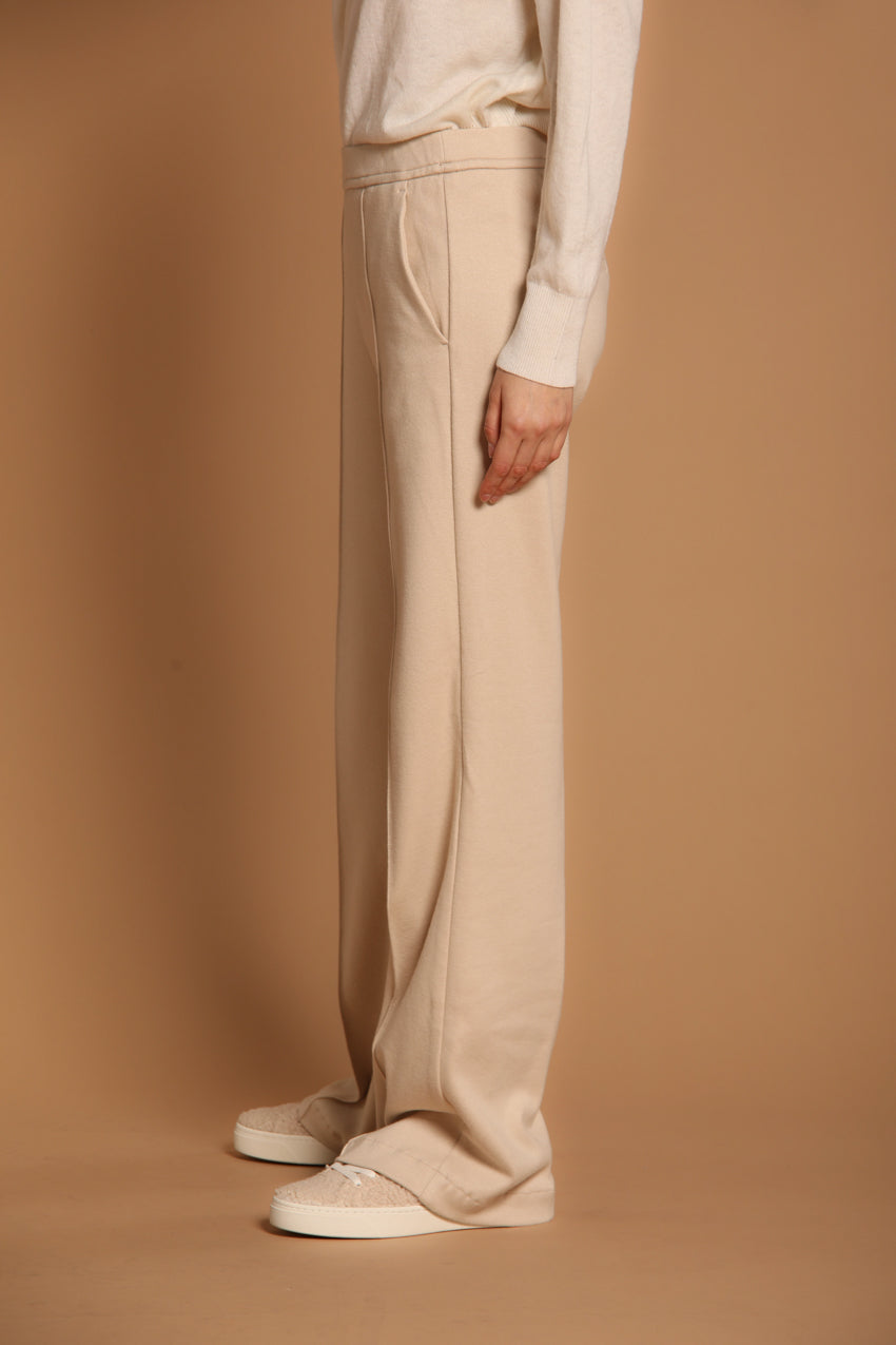 Easy Straight pantalone chino donna in jersey straight fit