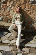 New York Straight pantalone chino donna in twill straight fit