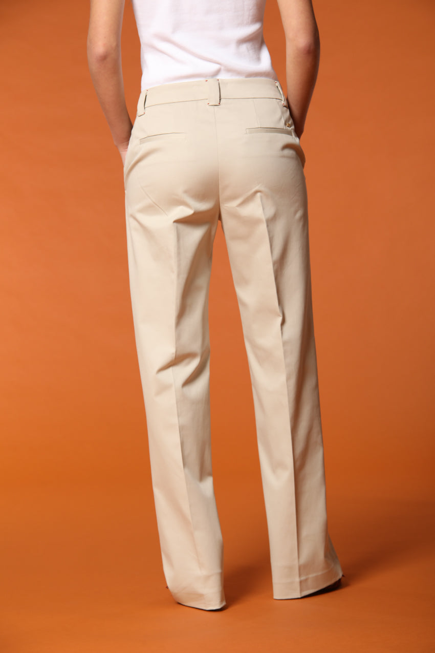 New York Straight pantalone chino donna in twill straight fit