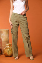 Victoria Damen Cargo-Hose in Modal Straight Fit