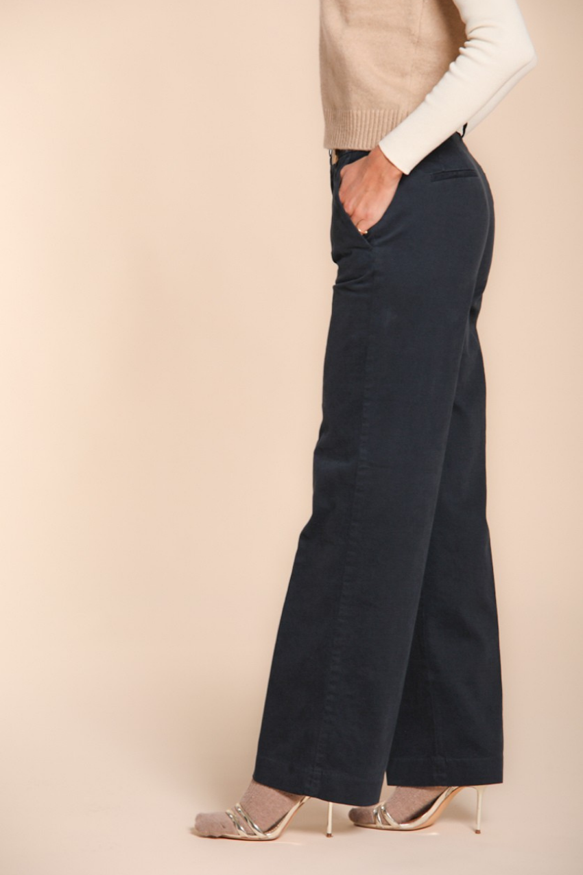 New York Straight Damen-Chinohose aus Gabardine straight fit