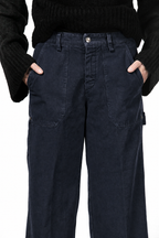 Dallas Wide Chinohose für Damen aus Canvas mit straight fit