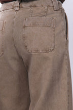 New York Studio Crop Chinohose für Damen aus Stretch-Twill mit straight fit