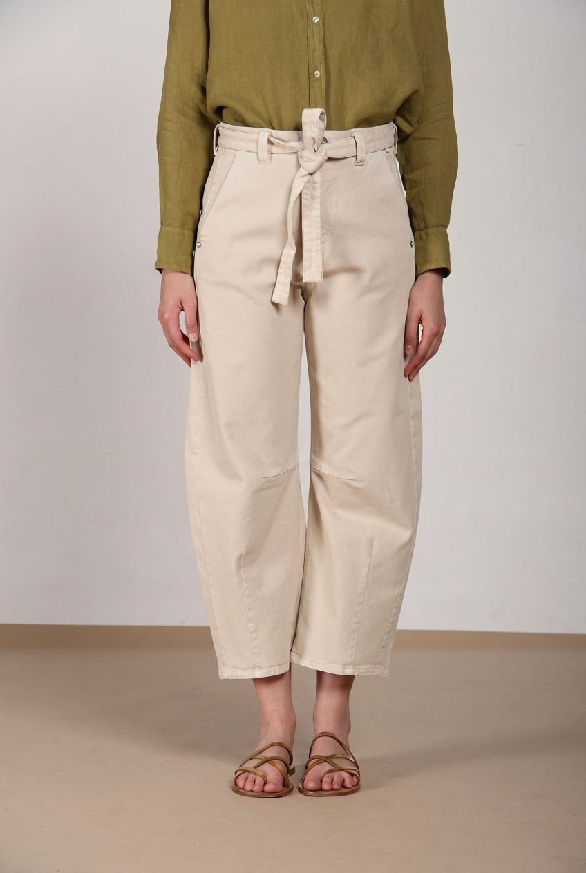 Vivienne City Hose Chino Damen aus Stretch-Bull balloon fit