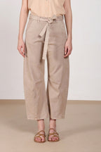 Vivienne City pantalone chino donna in bull stretch balloon fit