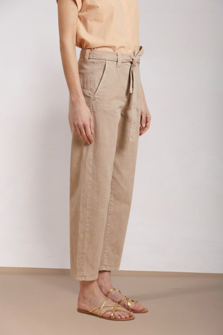 Vivienne City Hose Chino Damen aus Stretch Bull balloon fit