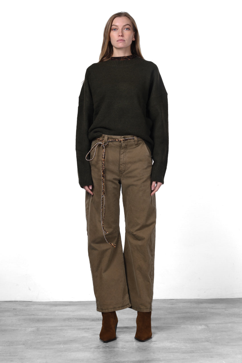 Vivienne City Chinohose für Damen aus Gabardine mit balloon fit