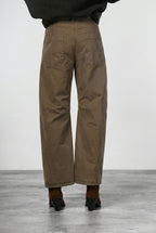 Vivienne City Chinohose für Damen aus Gabardine mit balloon fit