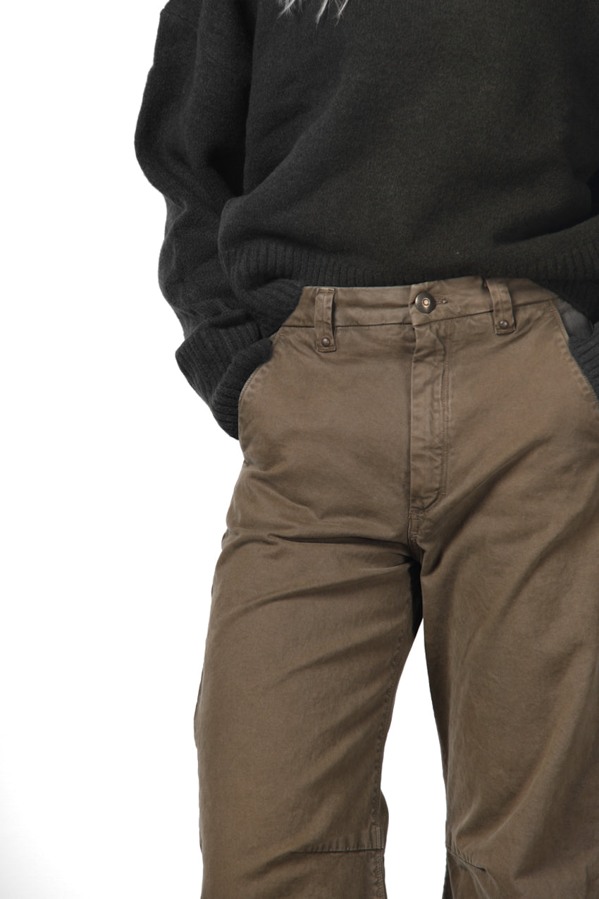 Vivienne City Chinohose für Damen aus Gabardine mit balloon fit
