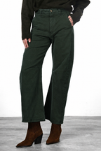 Vivienne City Chinohose für Damen aus Gabardine mit Balloon Fit