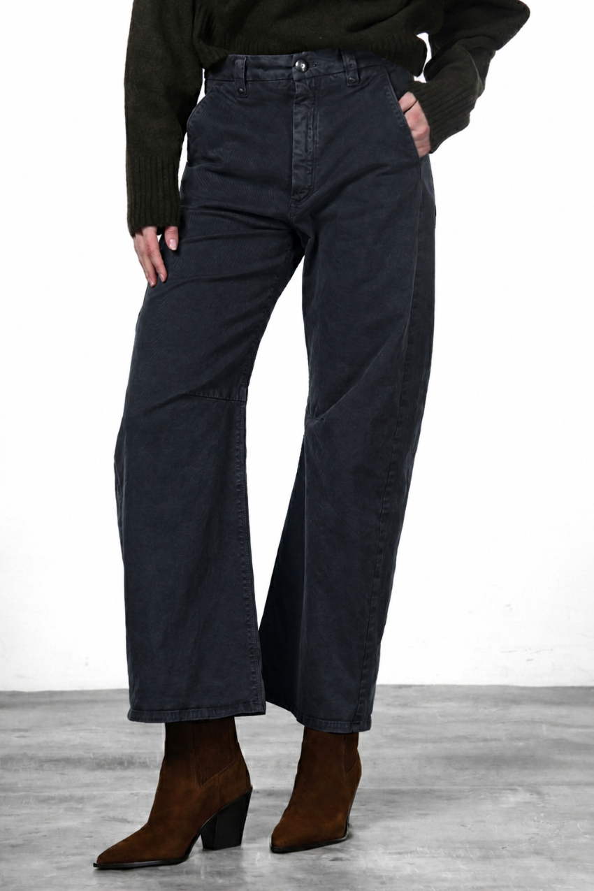 Vivienne City Chinohose für Damen aus Gabardine mit Balloon Fit
