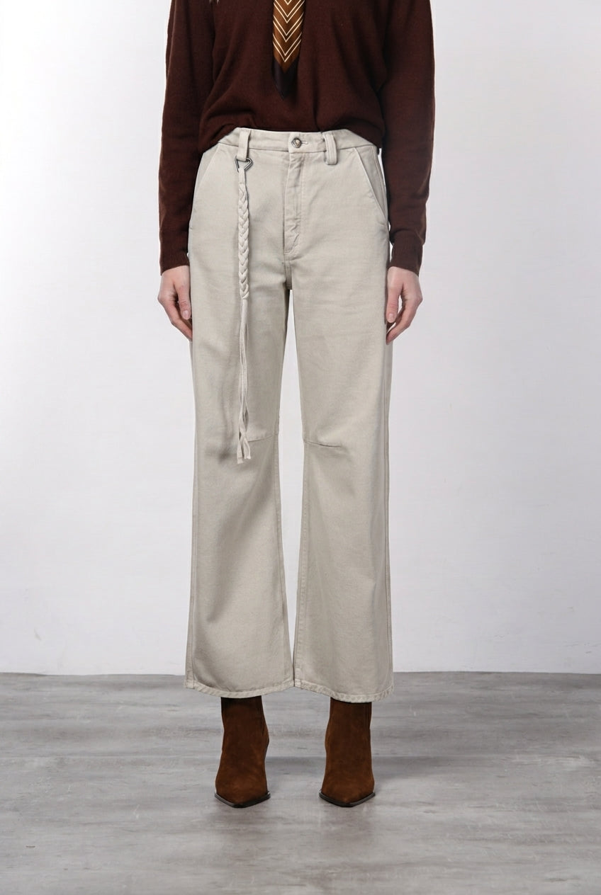 Valerie Chinohose für Damen aus Twill mit balloon fit