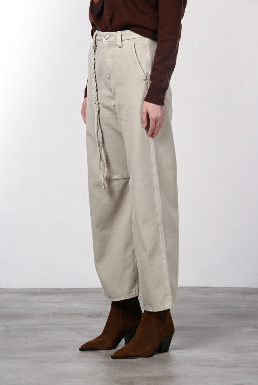 Valerie Chinohose für Damen aus Twill mit balloon fit