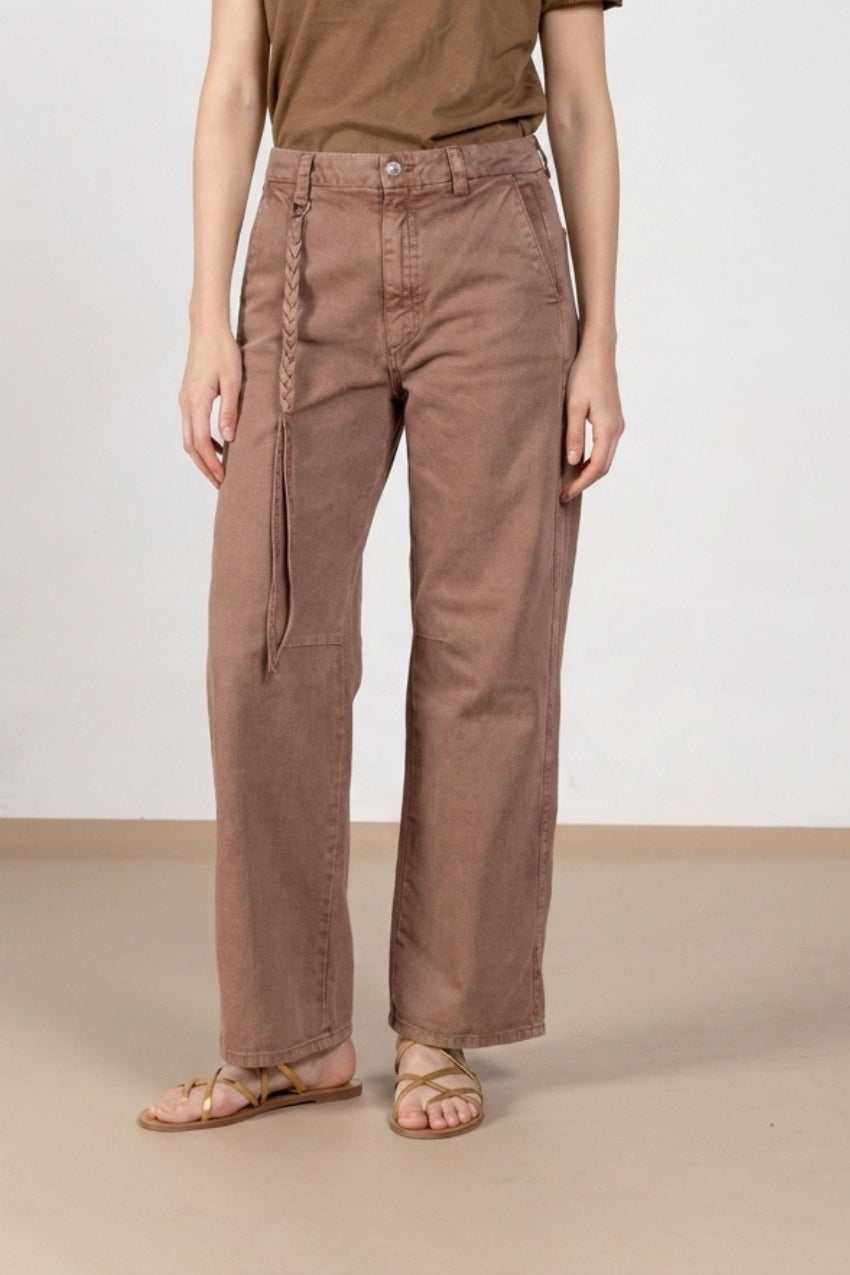 Valerie pantalone denim donna balloon fit