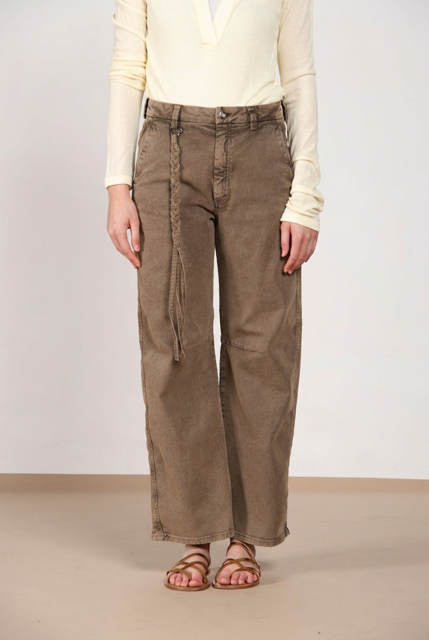 Valerie pantalone denim donna balloon fit