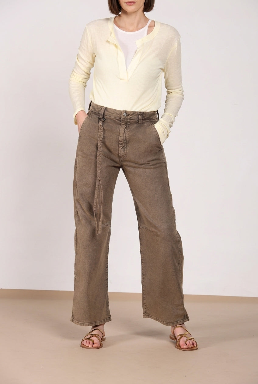 Valerie pantalone denim donna balloon fit