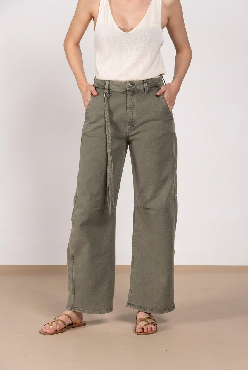 Valerie pantalone denim donna balloon fit