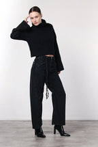 Veronique Damen-Chinohose aus Twill im Balloon Fit