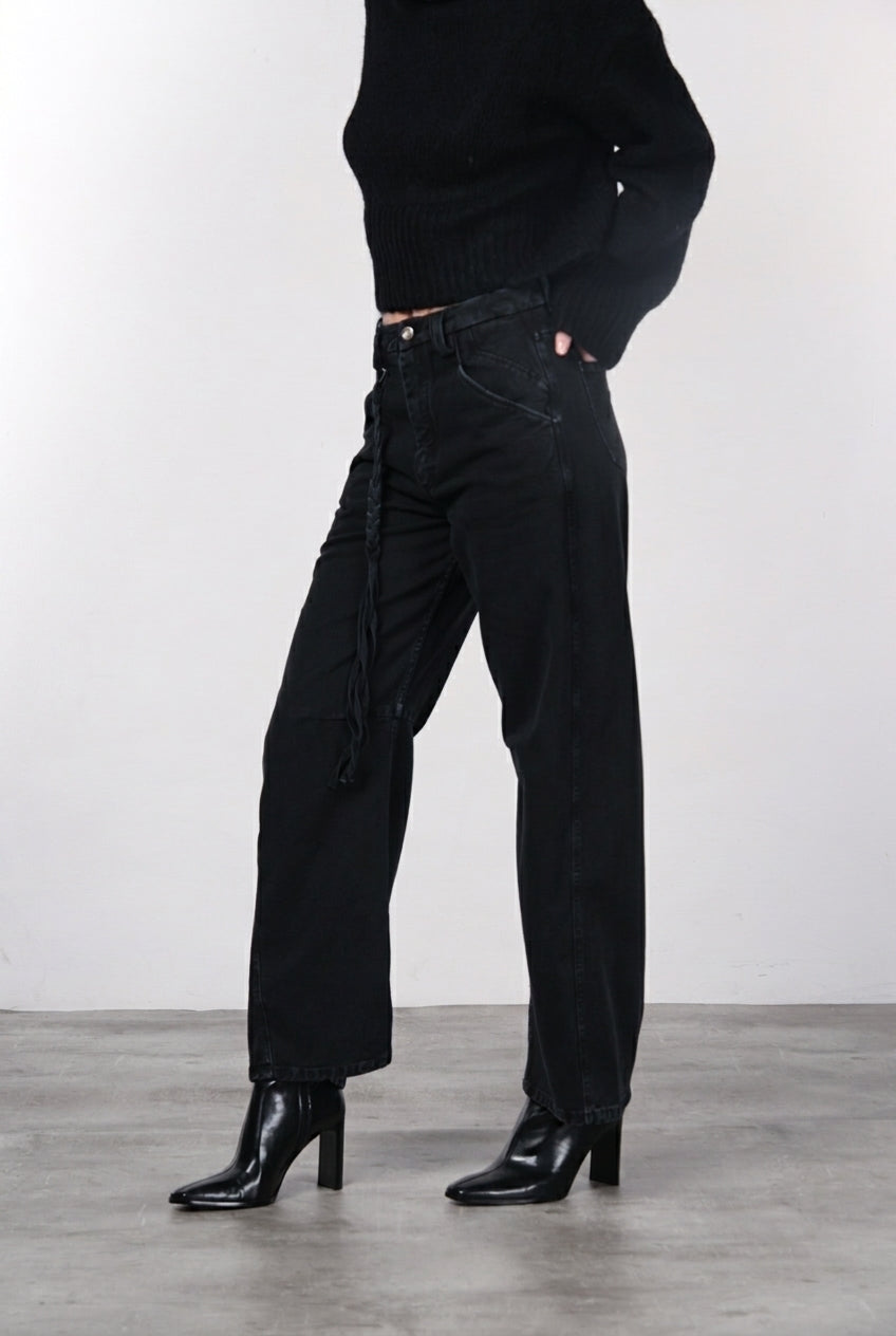 Veronique Damen-Chinohose aus Twill im Balloon Fit