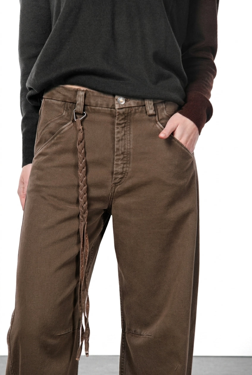 Veronique Chinohose für Damen aus Twill mit balloon fit ①
