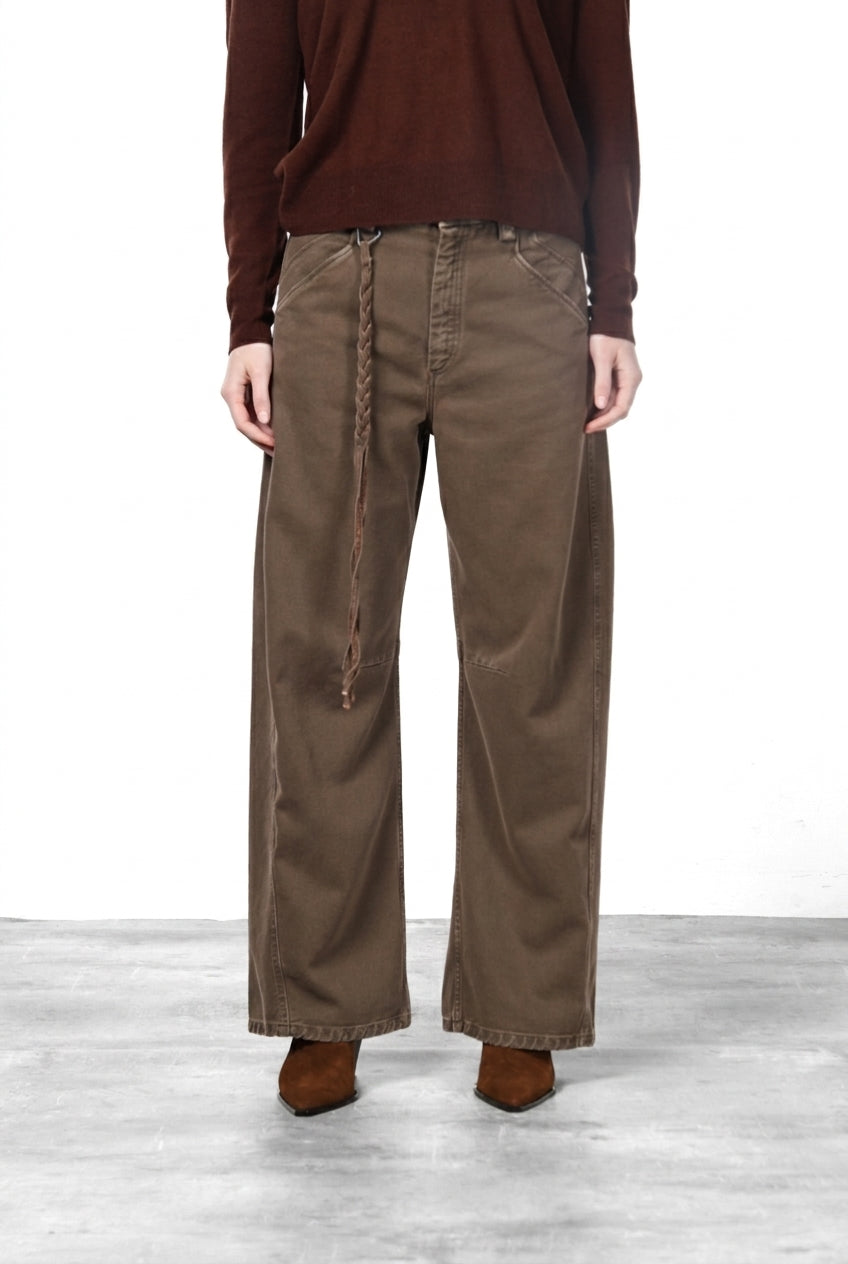 Veronique Chinohose für Damen aus Twill mit balloon fit ①
