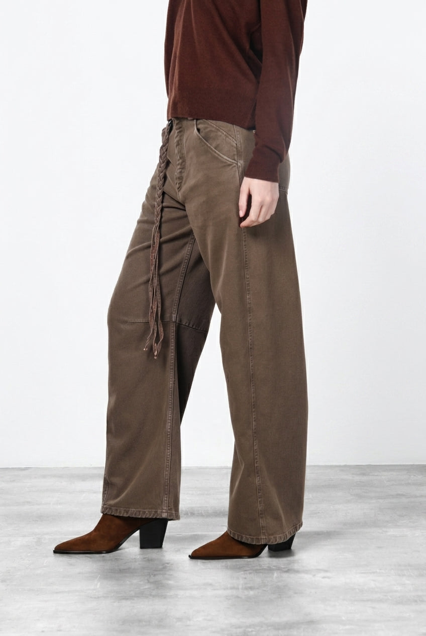 Veronique Chinohose für Damen aus Twill mit balloon fit ①

