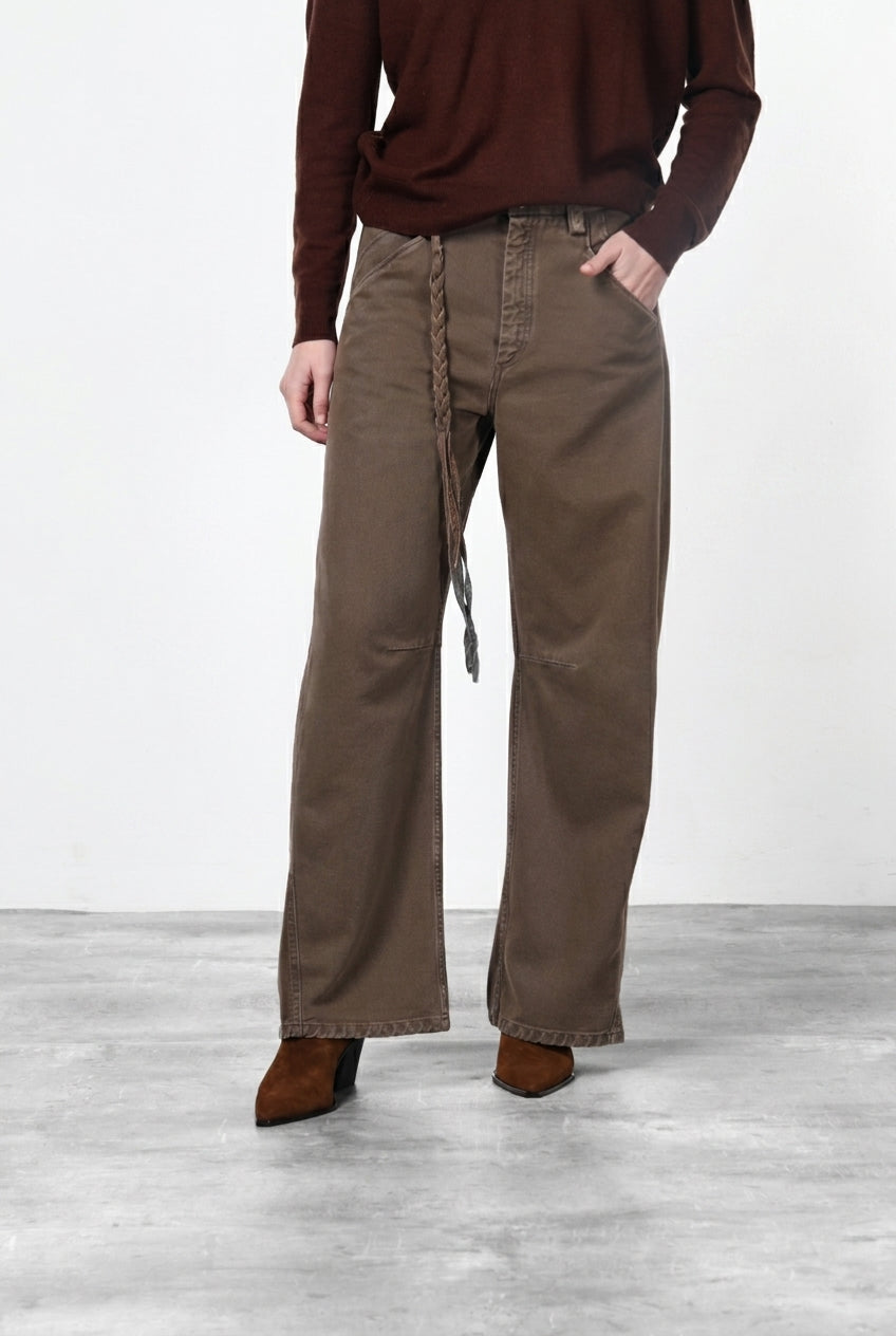 Veronique Chinohose für Damen aus Twill mit balloon fit ①
