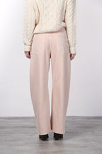 Virginie pantalone chino donna in twill baloon fit ①