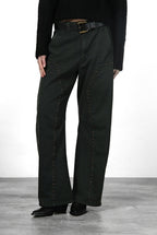 Silvye pantalone chino donna in twill baloon fit
