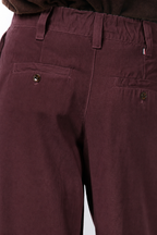 New York Wide Elax Damen-Chinohose aus Gabardine, Wide Leg